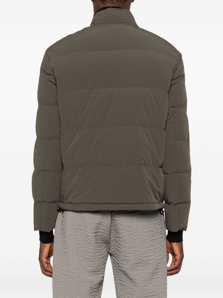 Emporio Armani Coats - Blue and green | aed884fc2111a4f563aad2485438b2fee43ea7d6