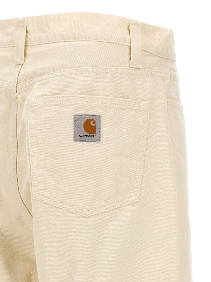 Carhartt Wip Main Jeans - Light and natural | 59cf5a18c364c2fd034a92283aaa60427724d8b5