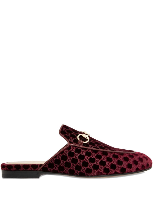 Mocasines Princetown de terciopelo
