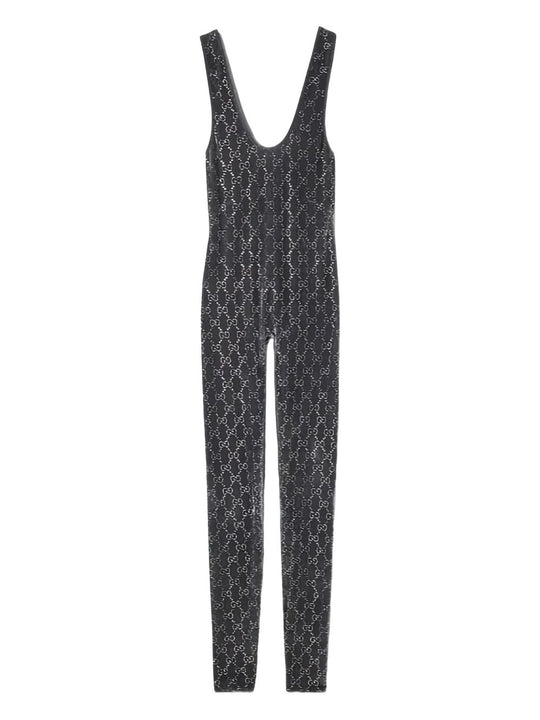 Gg Crystal Chenille Jumpsuit