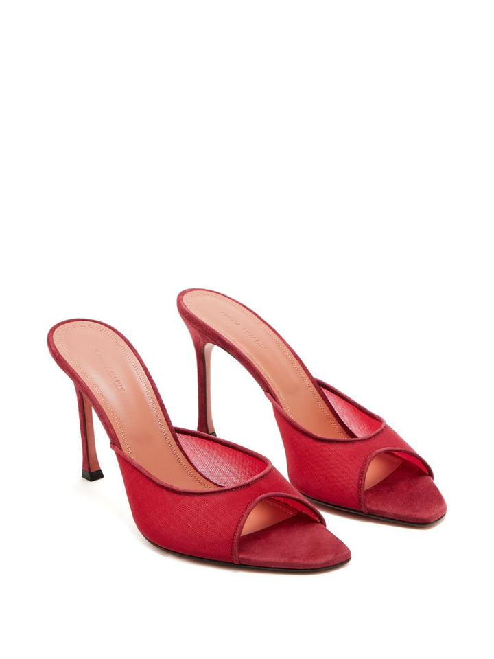 Amina Muaddi Sandals - Marrone | 3bfd43f6064d90f22a6a3c87b783e020d398d49a