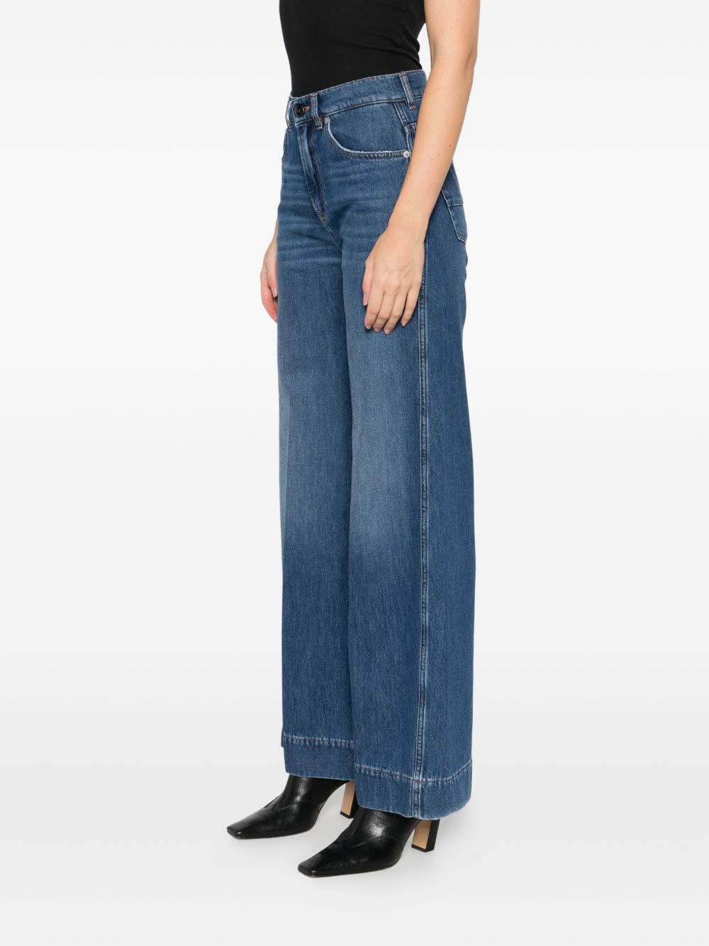 Semicouture Jeans - Blue and green | 9c03a2fc1045d4ba6da95e0290f967faeeeab13b