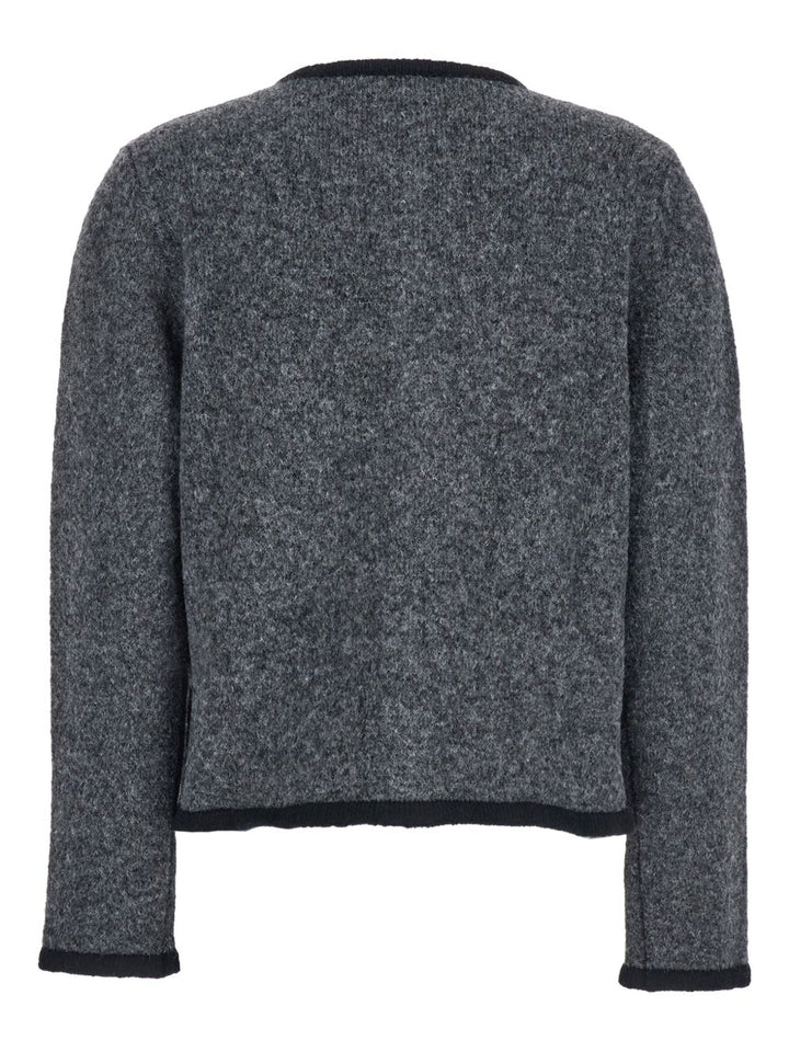 Semicouture Jackets - Blacks and greys | 10f1f2352f308ad890680766f544a763a274943e