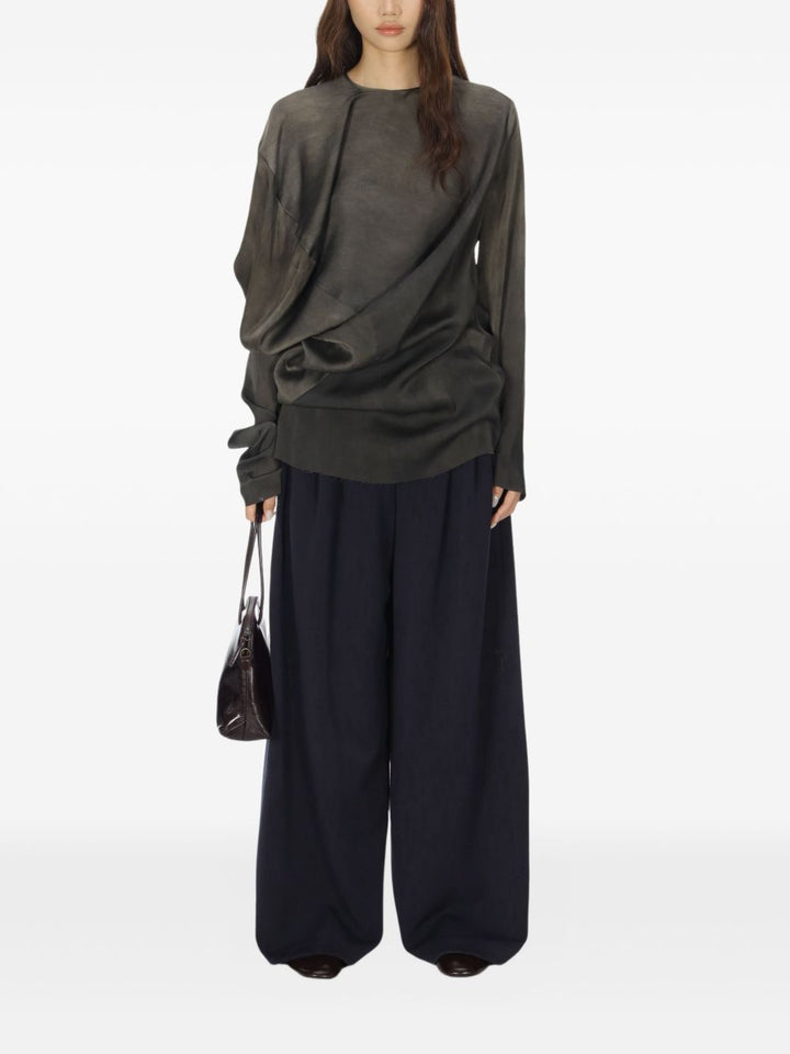 Uma Wang Top - Blacks and greys | 4406d461e0b042b01c048f81fcacaa9cf87baec5