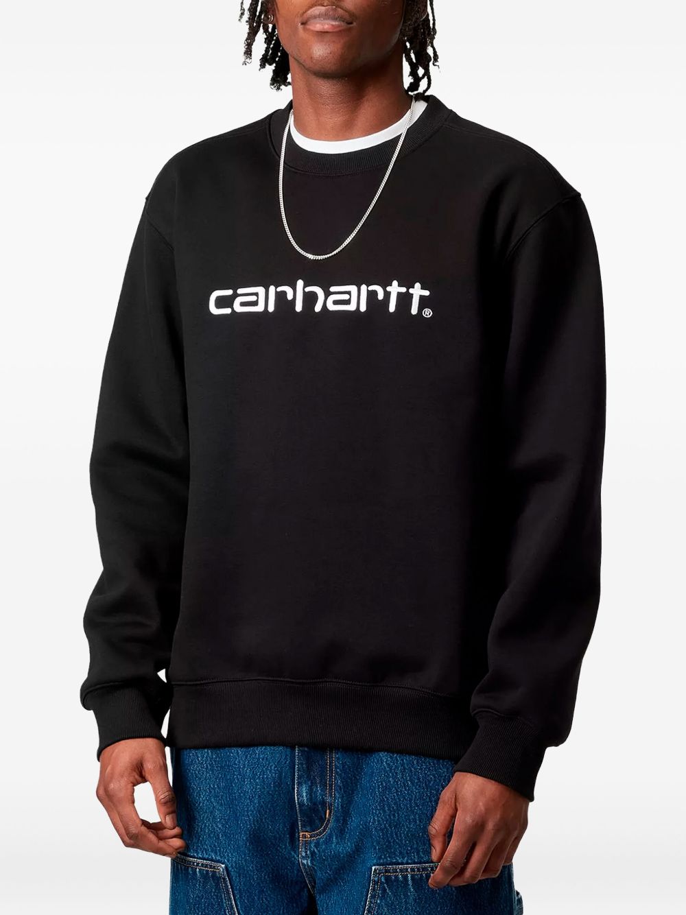Carhartt Wip Main Sweaters - Blue and green | 797138a74dfe23d7dfdcab332bef2e373fcb1d51