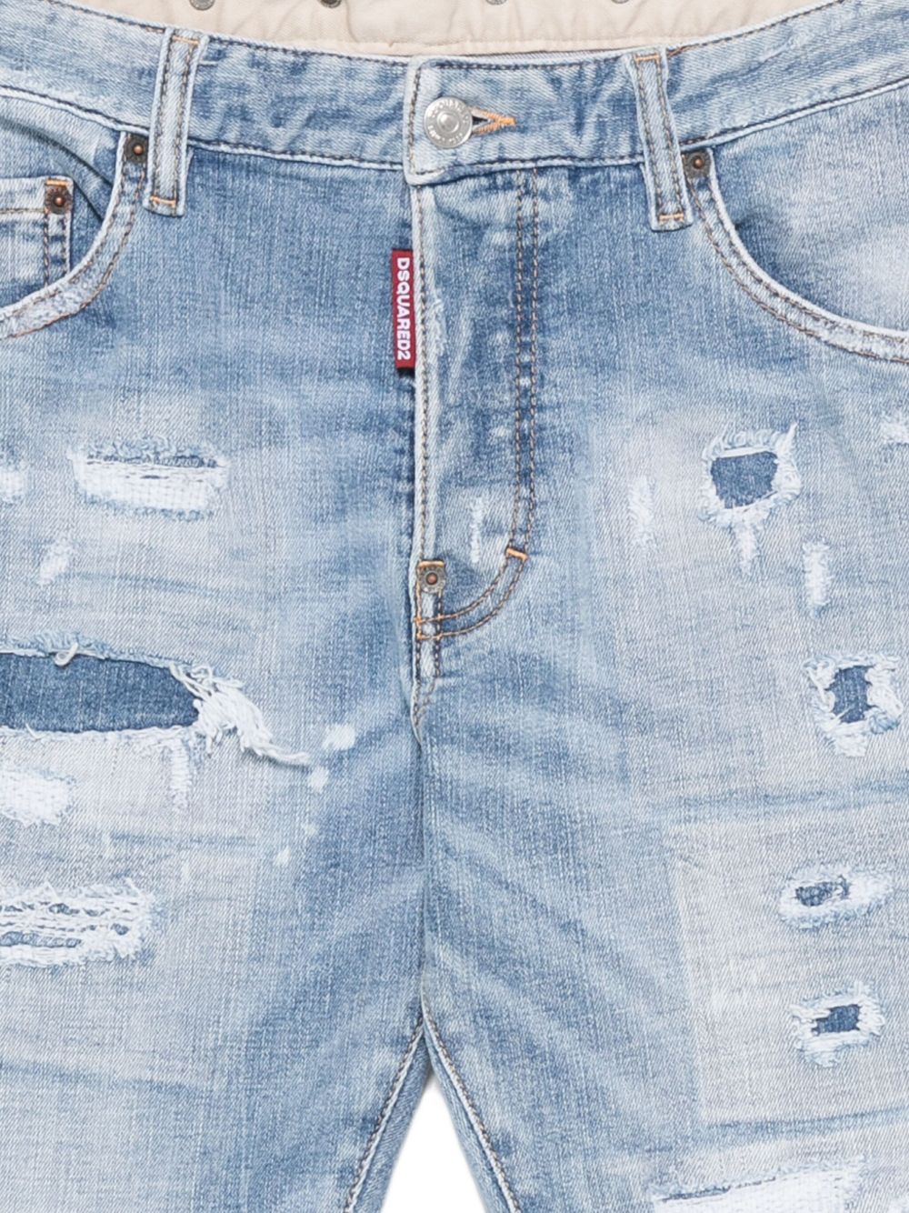 Dsquared2 Jeans - Blue and green | 05a69046ccc7f776e9a4e9dfe09e05d8f3a79e5d