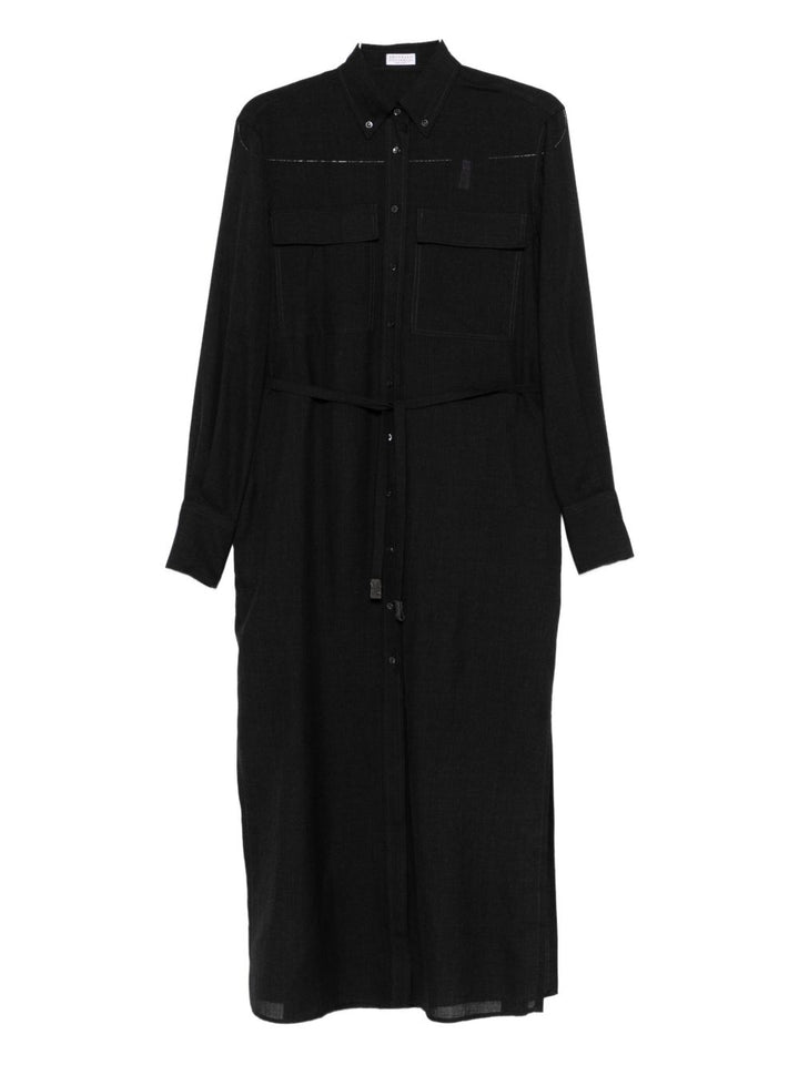 Brunello Cucinelli Dresses - Blacks and greys | dcf9fe64339e3410ddaa060ae5ed3ce0cfd05d7f