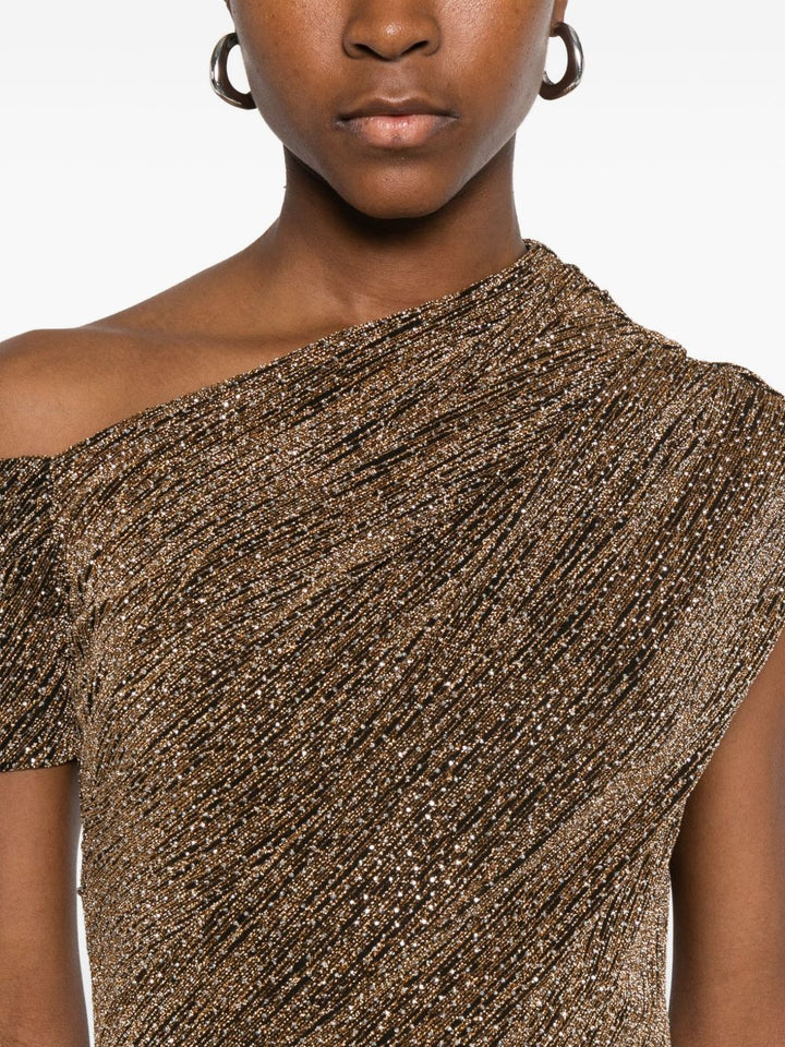 Iro Dresses - Marrone | 54ea70130c42b24618253be34883facc8ddd306d