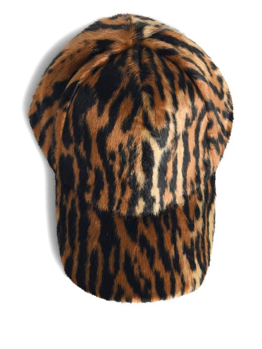 Cyrene Faux Fur Baseball Cap
