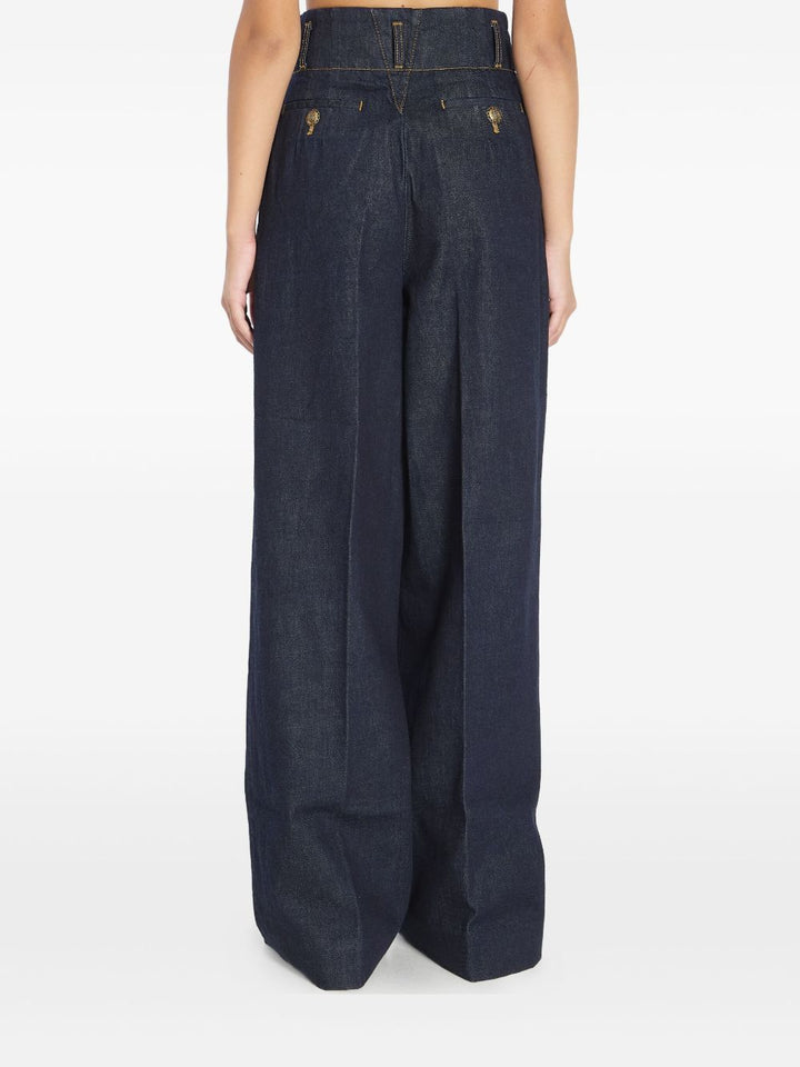 Zimmermann Jeans - Blue and green | 8dd639b4796a4bbde4ff5a500b9cbd7c1e3ff226