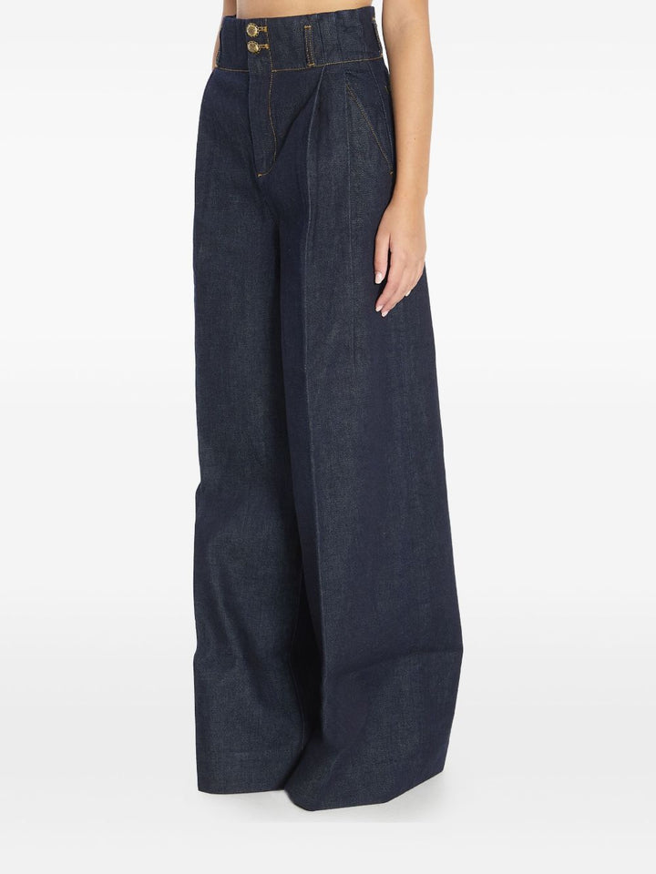 Zimmermann Jeans - Blue and green | a94c1b7c9beb7165d1e8a17a6440c526833c30ec