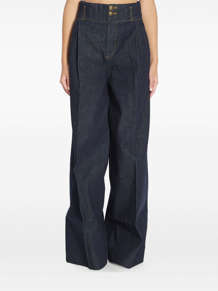 Zimmermann Jeans - Blue and green | 57521db68192b2526ee02ebbc0150e9538d63f4c