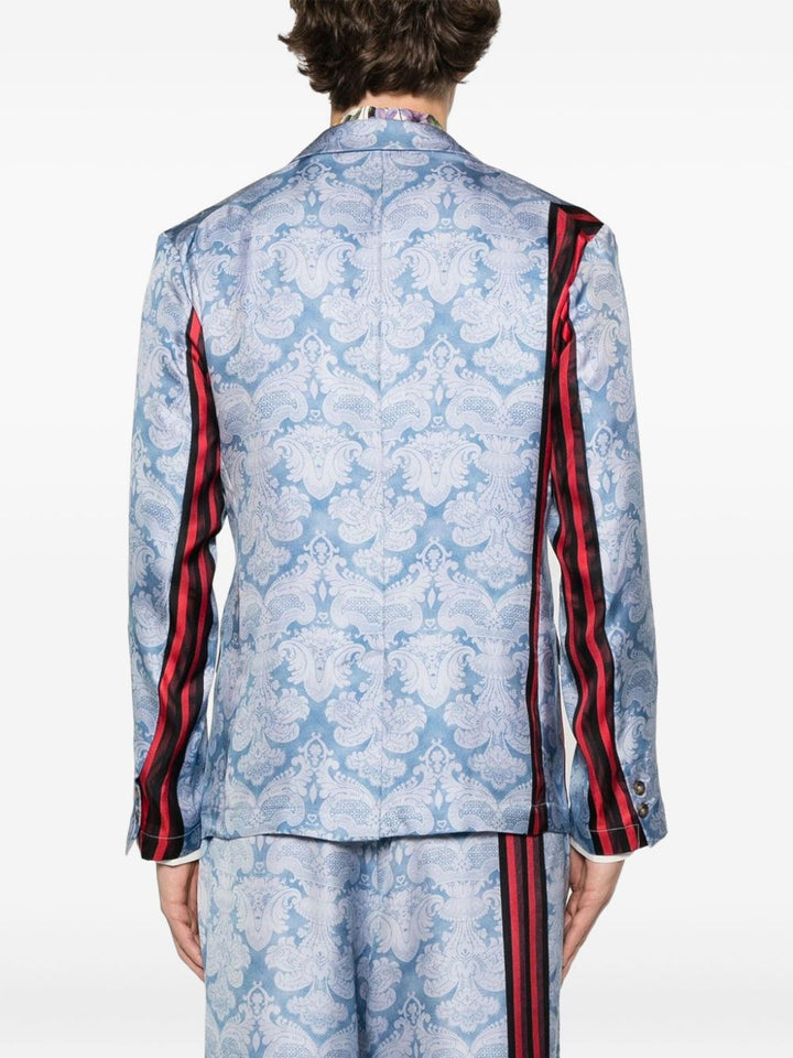 Pierre Louis Mascia Jackets - Blue and green | 24d78d03e1ab156afa4965946aba1d9e7cb6898e