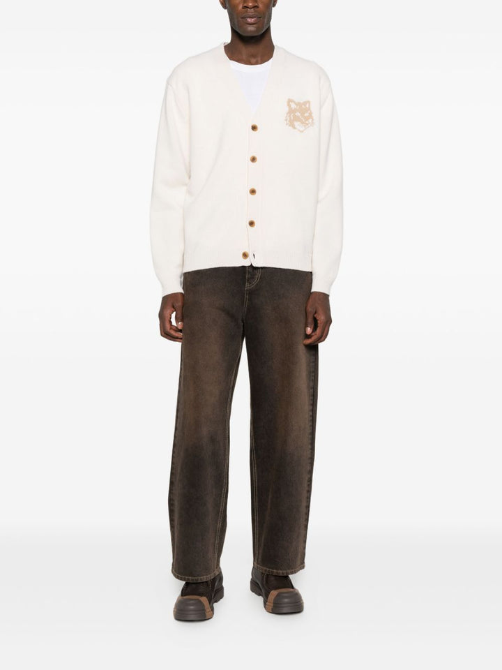 Maison Kitsune' Sweaters - Light and natural | a291afdb563b76973bf91ddb2f681ad41c4db94b