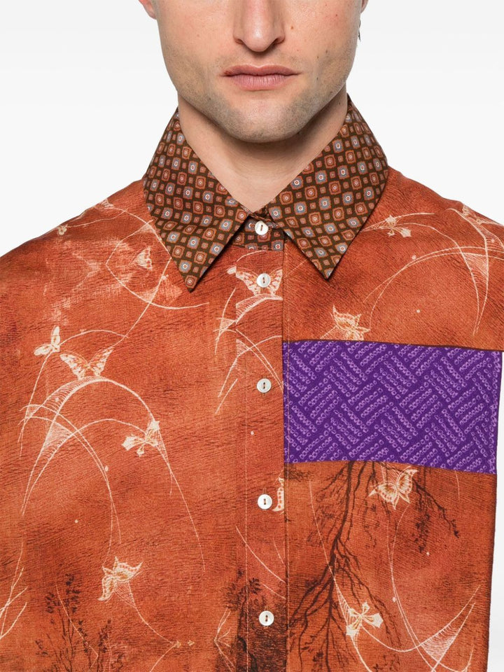 Pierre Louis Mascia Shirts - Marrone | 24d1d37b94e14b8f10ed10acbfff92ccaa049fe9