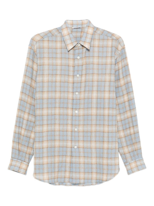 Checked Wool Shirt