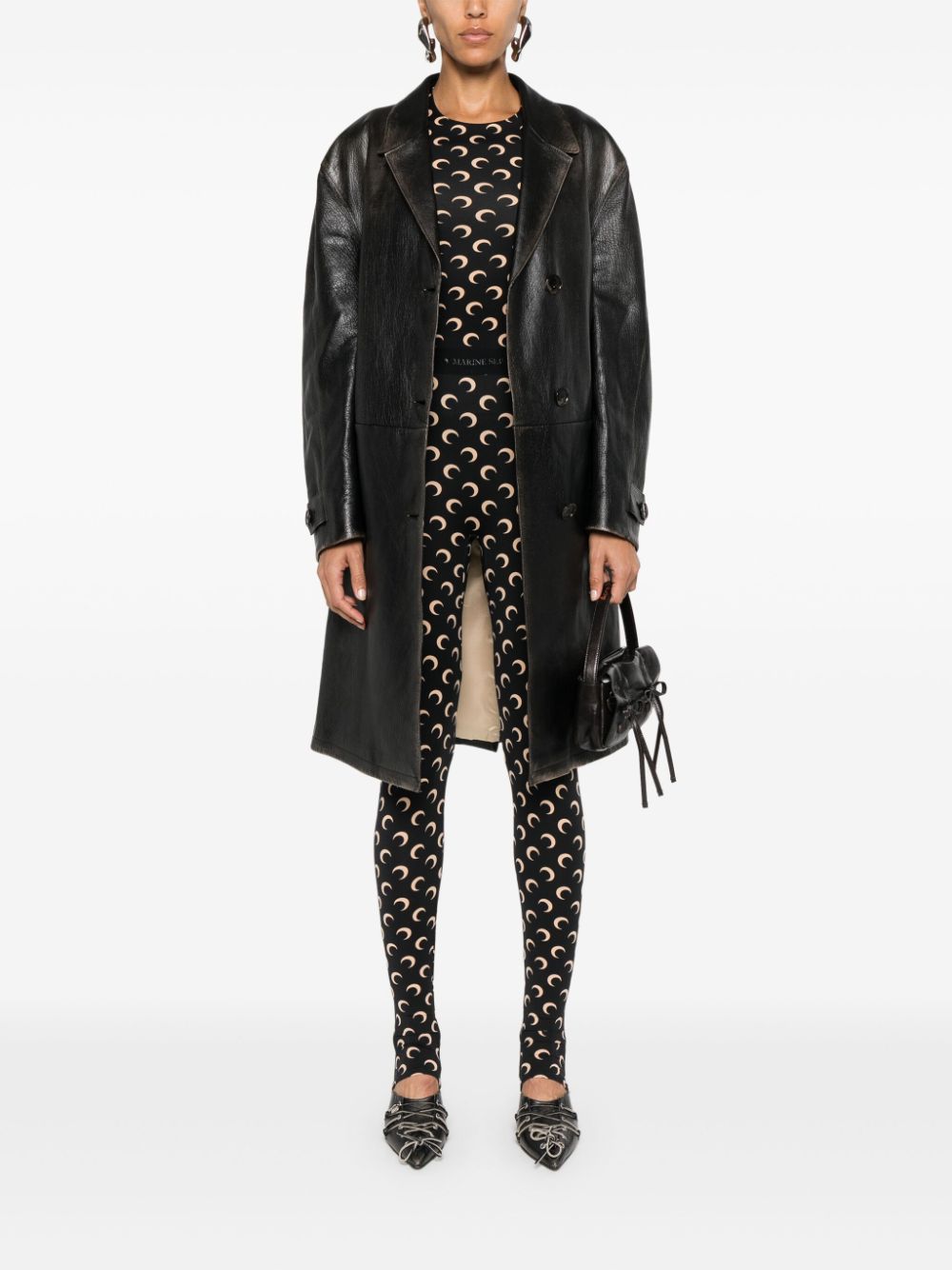 Marine Serre Top - Blacks and greys | b812a31cb7d12744e2cd0f9d364d3ff87b10ed18