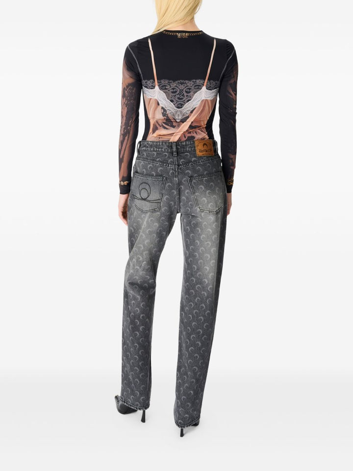 Marine Serre Jeans - Blacks and greys | 850c3041fd634a0fcf378bca899f8a56510e7337