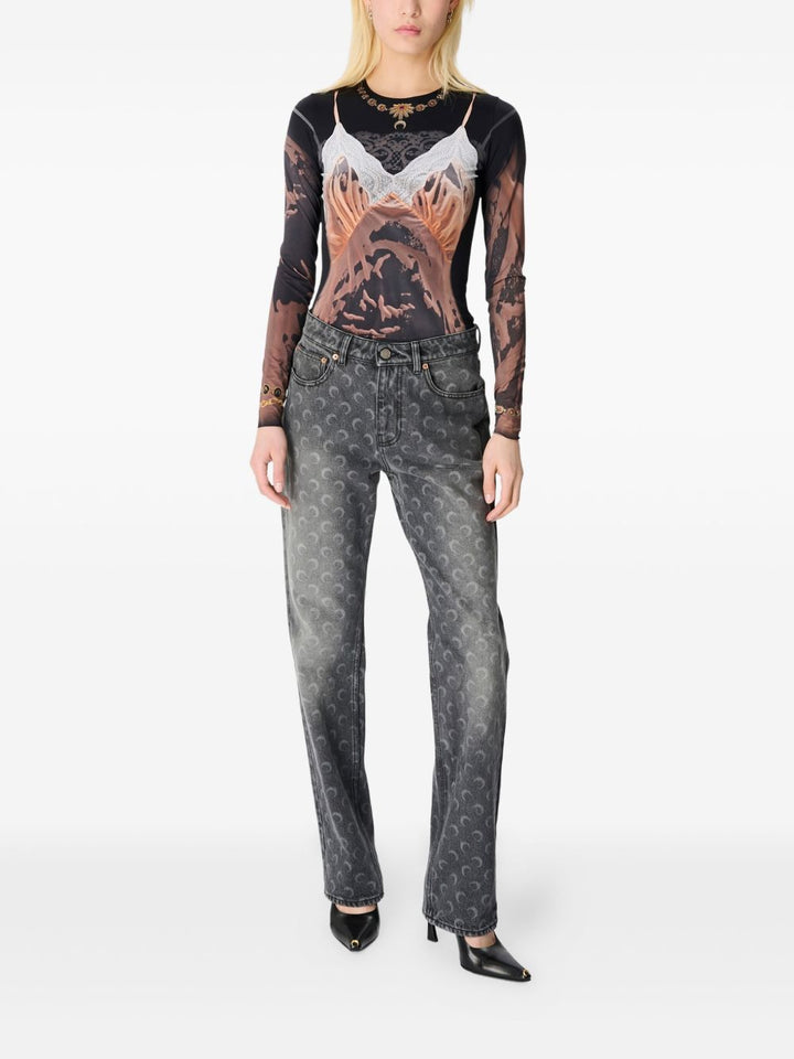 Marine Serre Jeans - Blacks and greys | cc77565ba9bb257408d46dbee0ecf1f6bf89fe0d