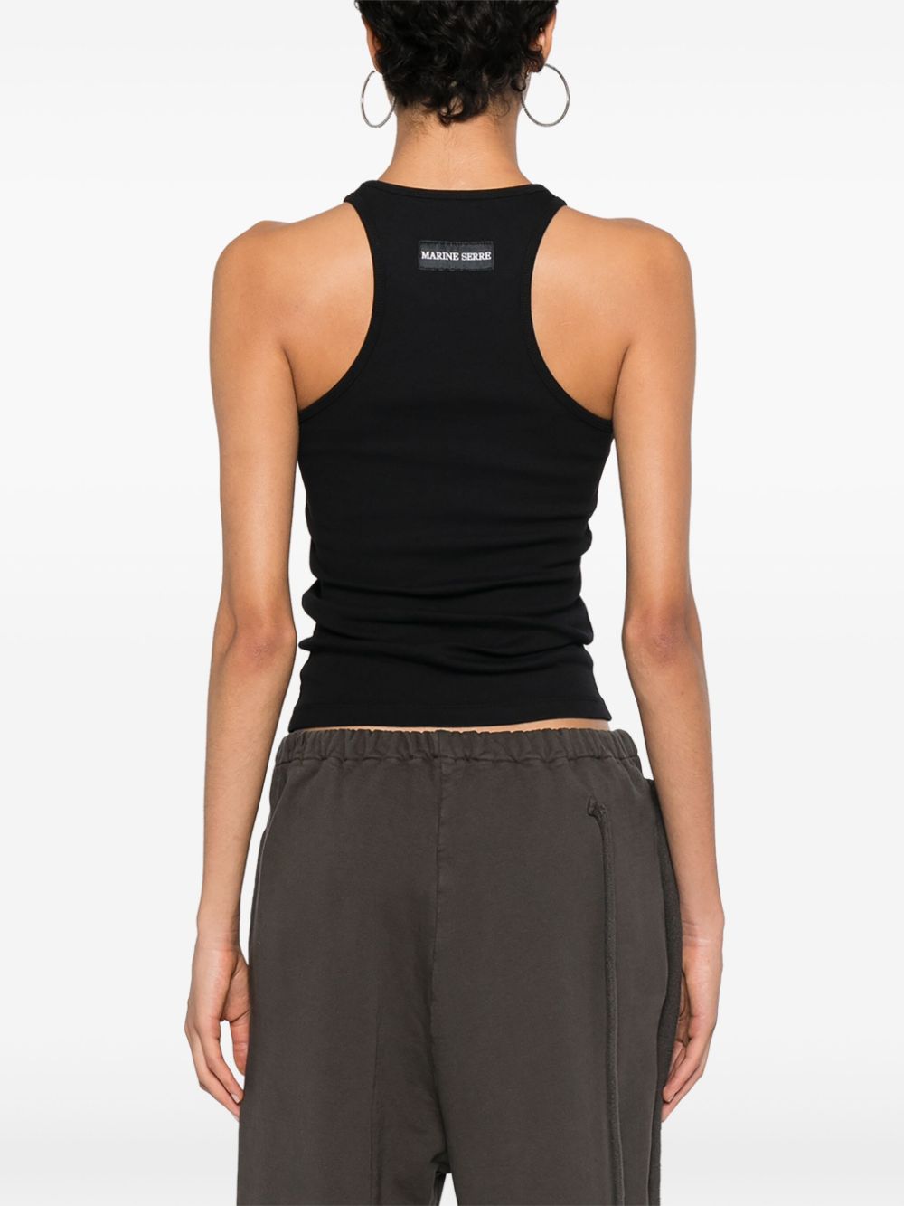 Marine Serre Top - Blacks and greys | 99ad5db070503b48a4d26c24d9636d3a3b094409