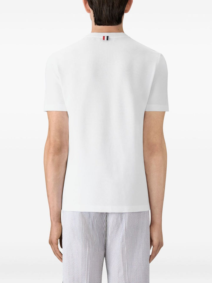 Thom Browne T-shirts and Polos - Light and natural | efa668529b07e7377de34c4b49de2cf72200b492