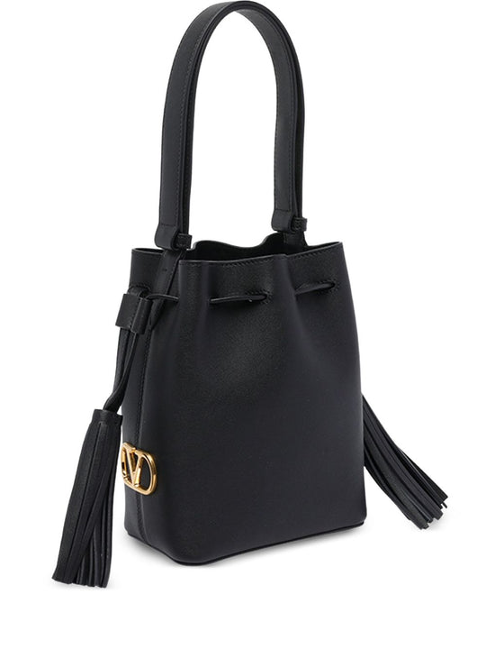 So Seau Small Leather Bucket Bag