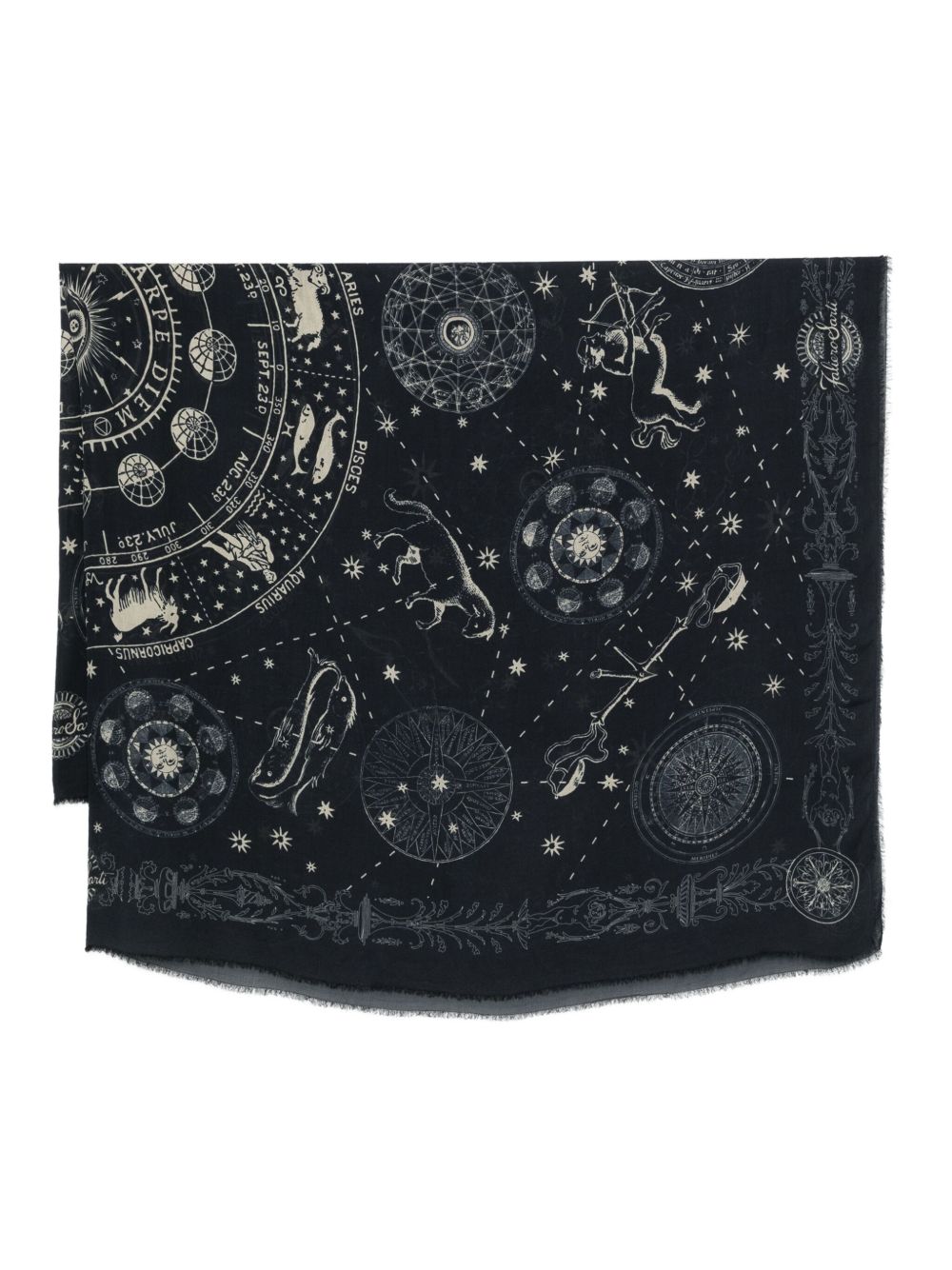 Faliero Sarti Scarfs - Blacks and greys | eba2d159829de8ae752e1f6c0469a22fe5e331d5