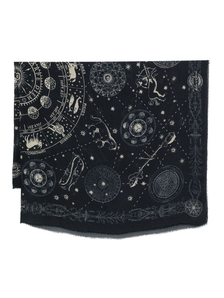 Faliero Sarti Scarfs - Blacks and greys | eba2d159829de8ae752e1f6c0469a22fe5e331d5