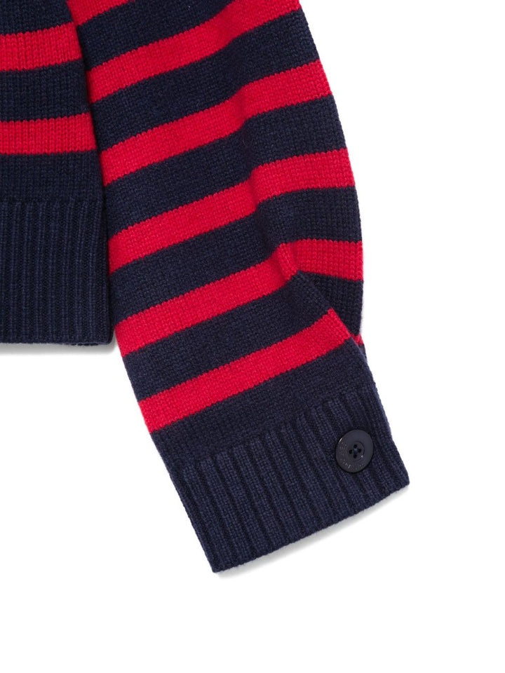 Semicouture Sweaters - Blue and green | 2573d25c9ed183cbf757498e970716cf4c7f7470