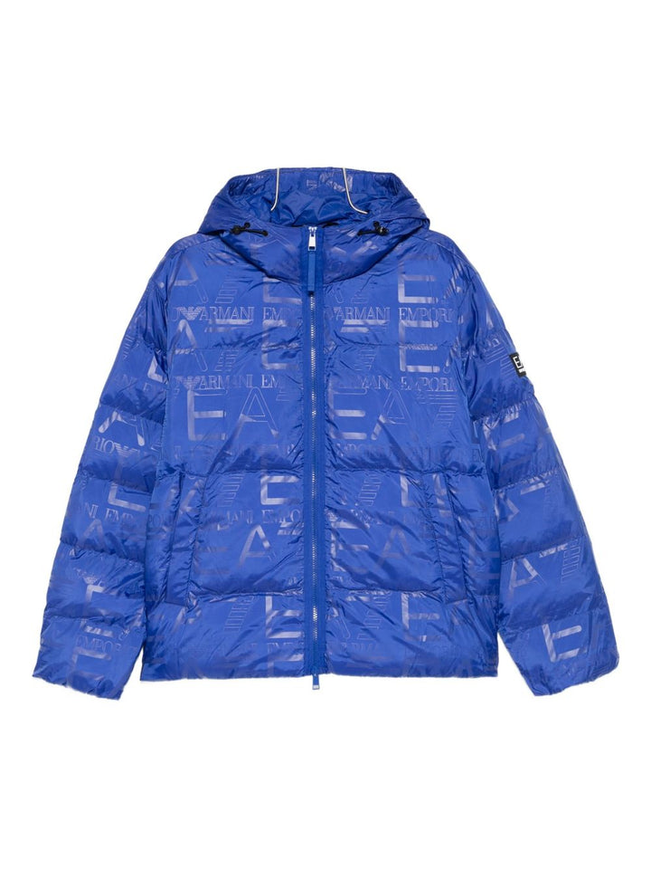 Ea7 Coats - Blue and green | f98f7adc2d6dc2047a948192a2613f4f362a2db7