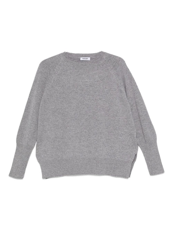 Maglione in Lana Con Girocollo