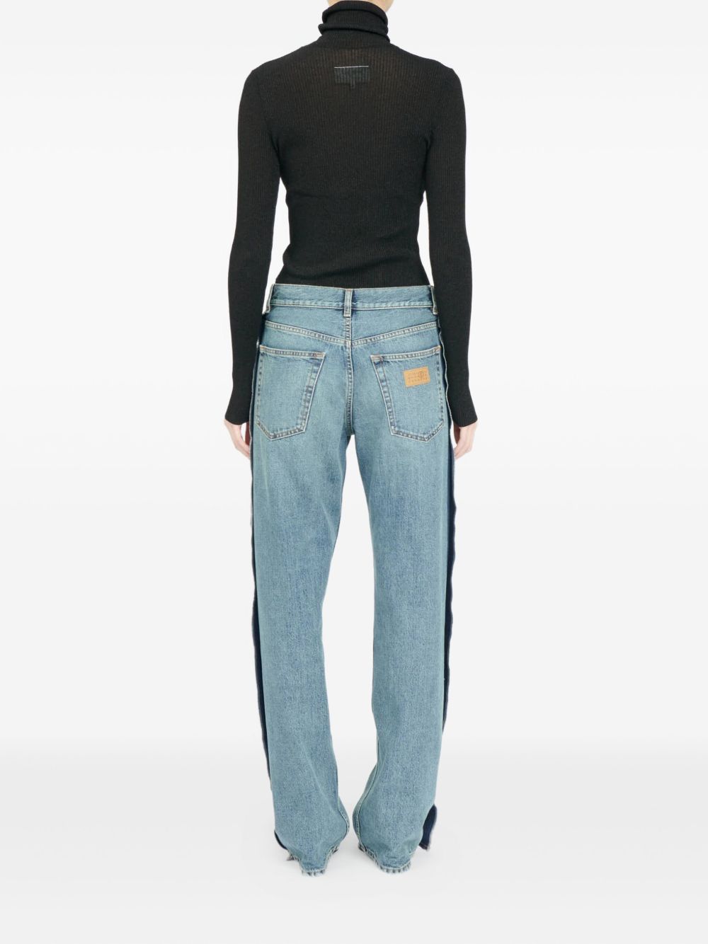 Mm6 Maison Margiela Jeans - Blue and green | b771747d42bfa827746f5f678d12d7552d270890