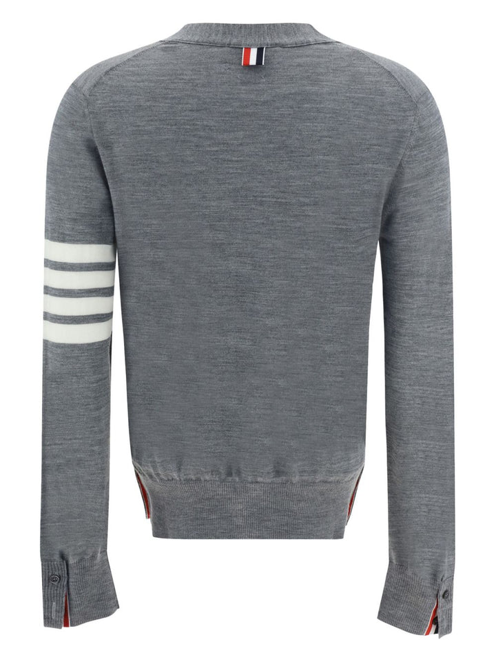 Thom Browne Sweaters - Blacks and greys | 77febb4b898ff0c8362c964fd38b672bcafec16a