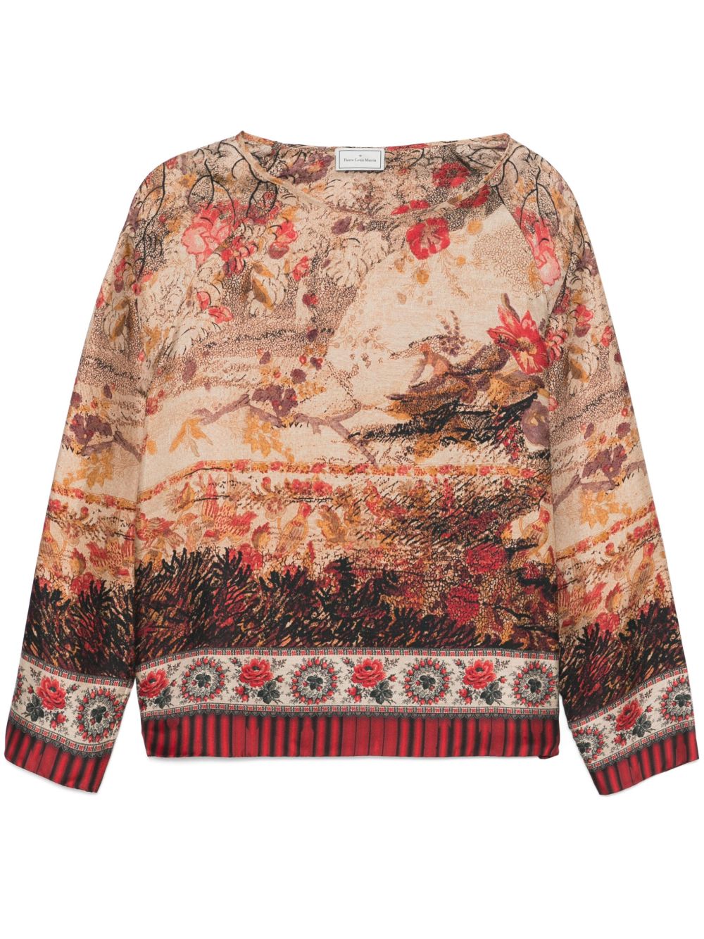 Pierre Louis Mascia Top - Marrone | 83e475f91a1ff2fd369c53ae595e53753514e4e0