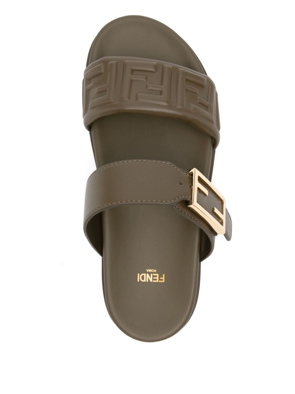 Fendi Sandals - Blue and green | 45ddc7145a27510fe21f6743584a32e7f47385ea