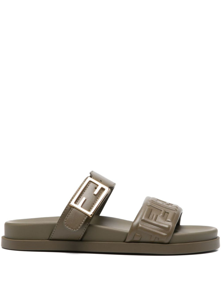 Fendi Sandals - Blue and green | 44ddb35b7900bb647c9aa64fc0f287aecd892e29