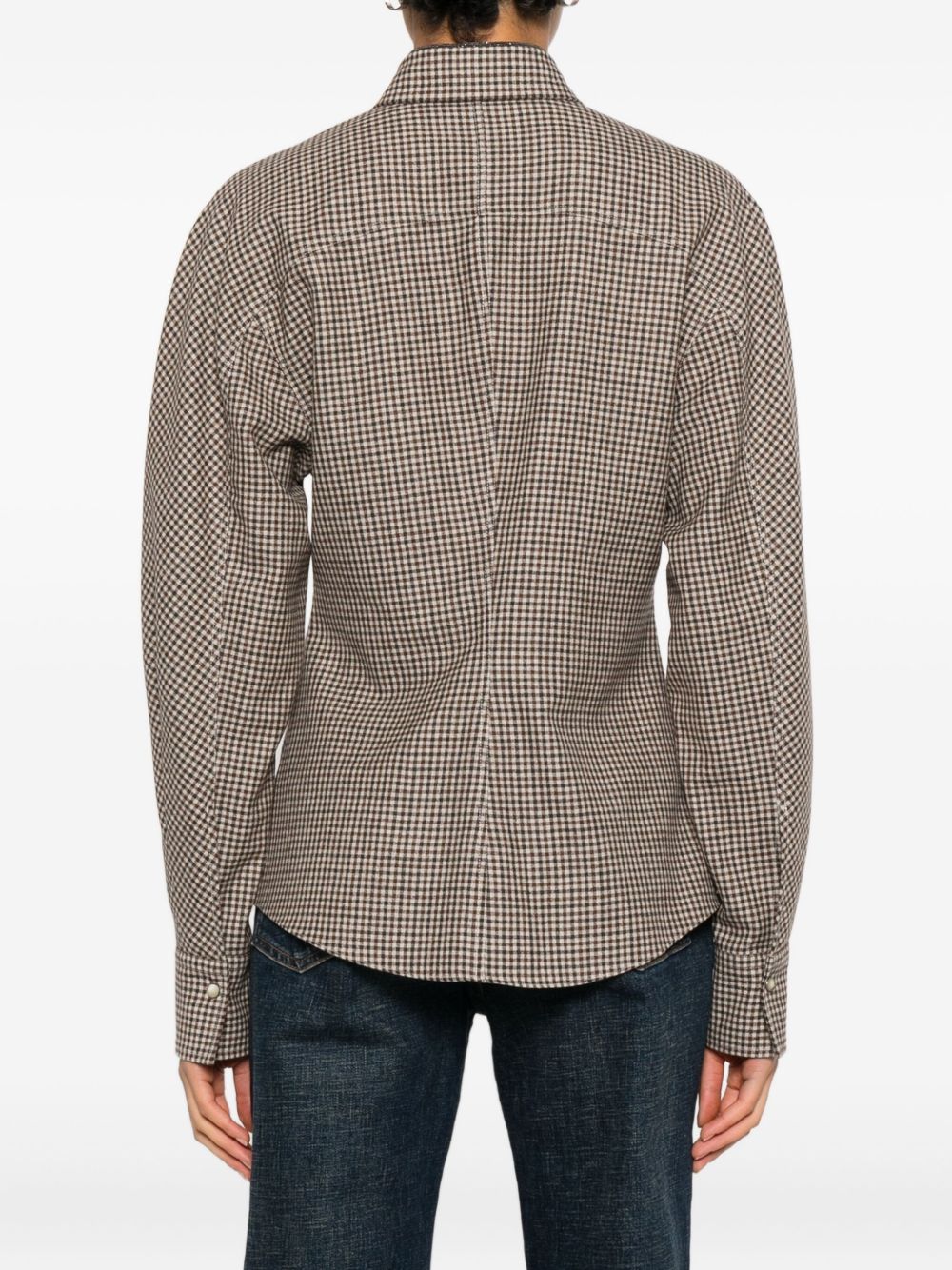 Brunello Cucinelli Shirts - Marrone | 6db29bca3a3d6af45df70129c2ef834d8298546f