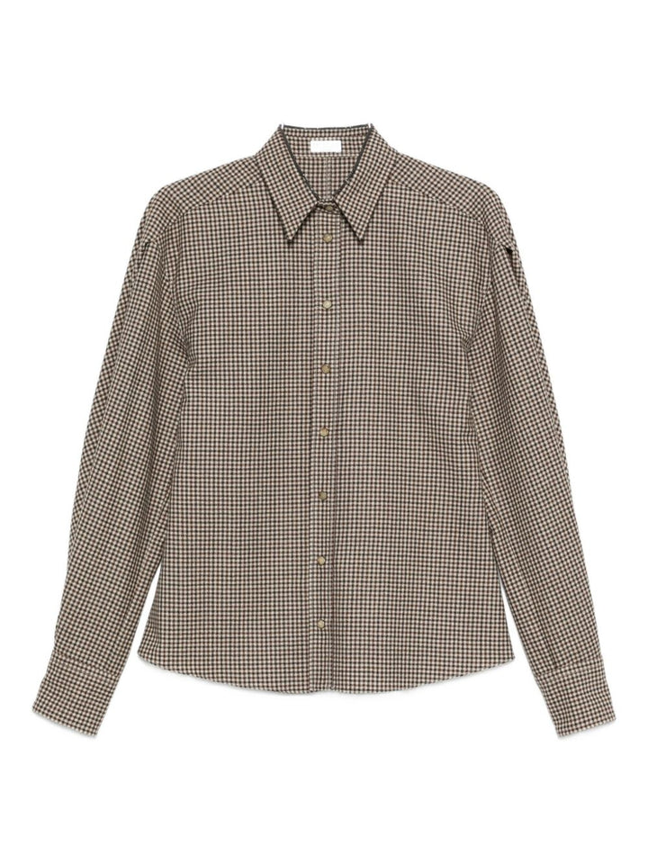 Brunello Cucinelli Shirts - Marrone | f75c7aed9a9b3f1ac2991b37b14eb6cb092ce671