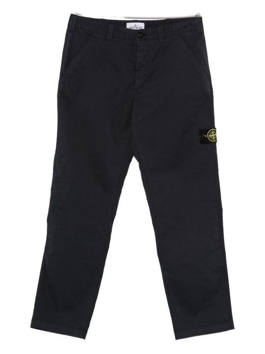 Logo Cotton Cargo Trousers