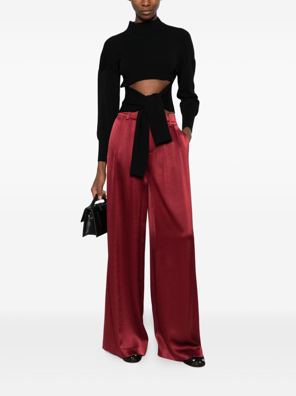 Alice + Olivia Trousers - Marrone | fe37e115508d0ab2e724f3316e26ebf82c93df13