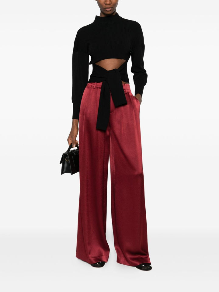 Alice + Olivia Trousers - Marrone | fe37e115508d0ab2e724f3316e26ebf82c93df13