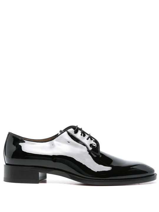 Chambeliss Patent Leather Derbies