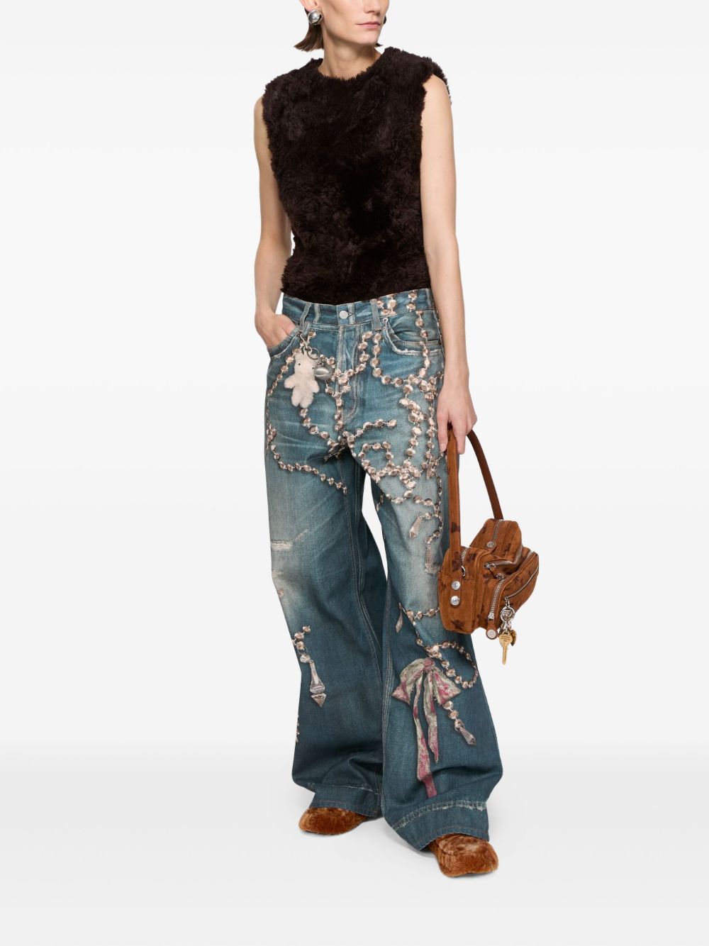 Acne Studios Jeans - Blue and green | 5b0ef4b80ca13f474794f8bf17061b7181f9ff8d