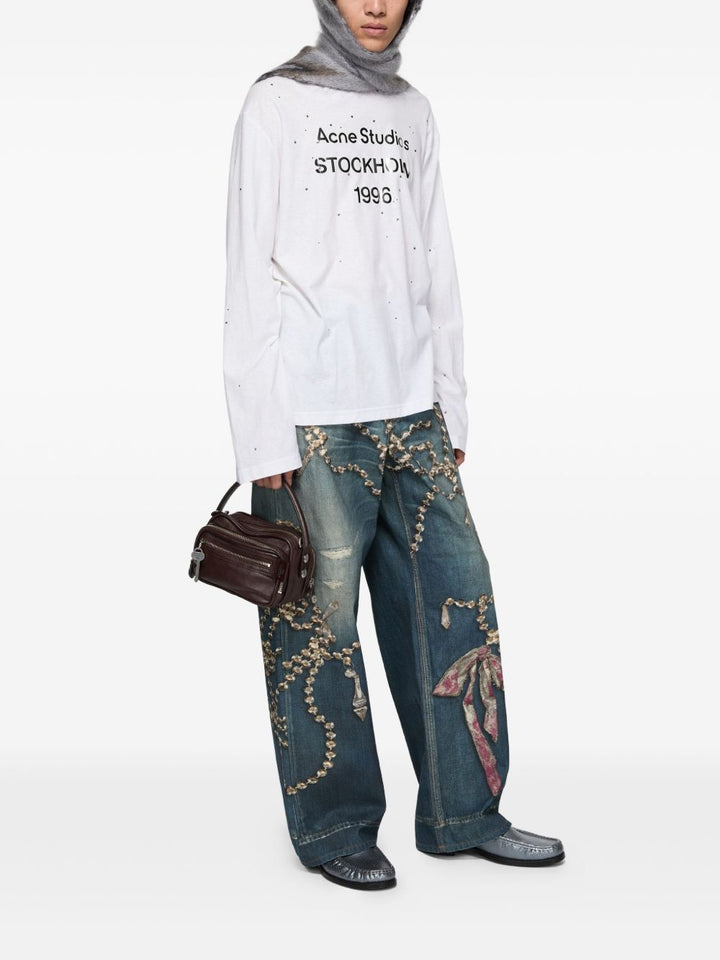 Acne Studios Jeans - Blue and green | 49ce0a4c5a3121d05399fcf08c9c981f44d73250