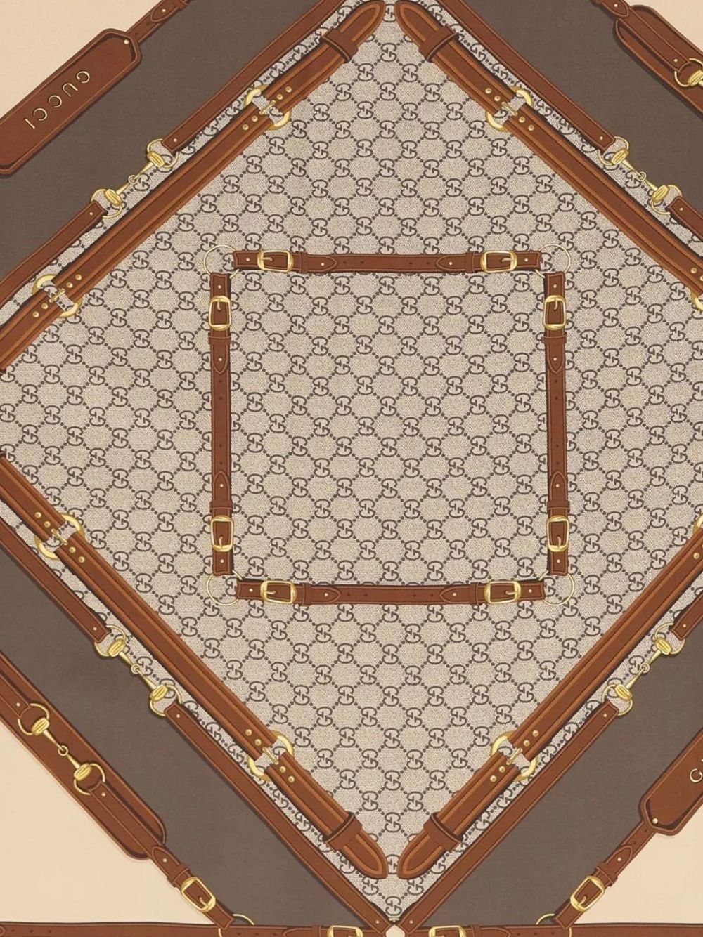 Gucci Scarfs - Marrone | d28904b5b74ccf0ad3a48a9321a72fcaafc5c2fe