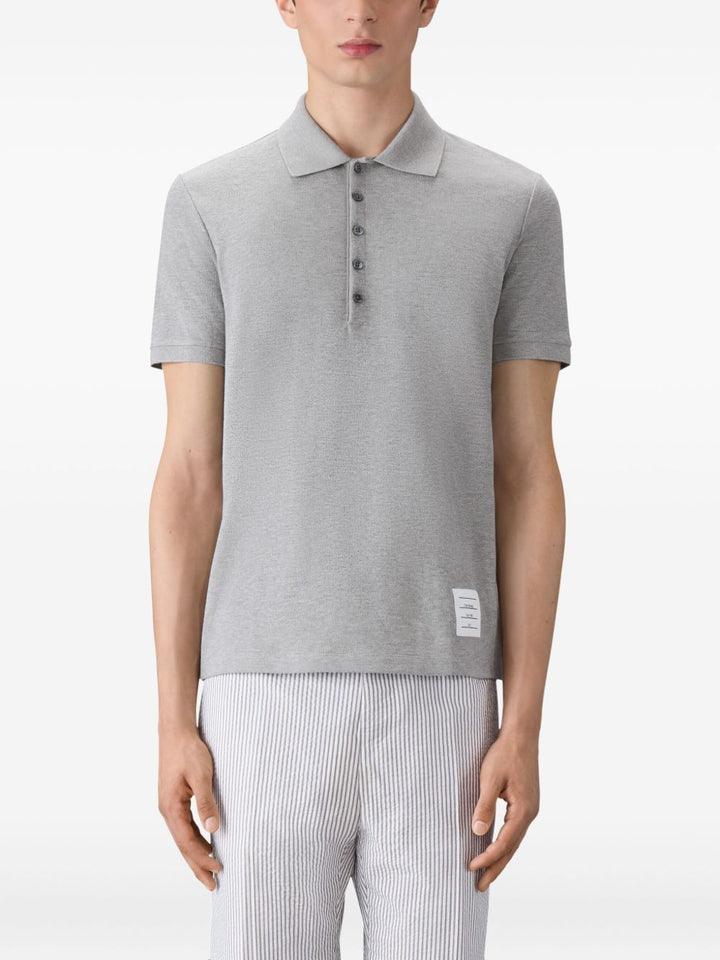 Thom Browne T-shirts and Polos - Blacks and greys | 1a9e8740dc71fb19ef330386c60b42191f396c32