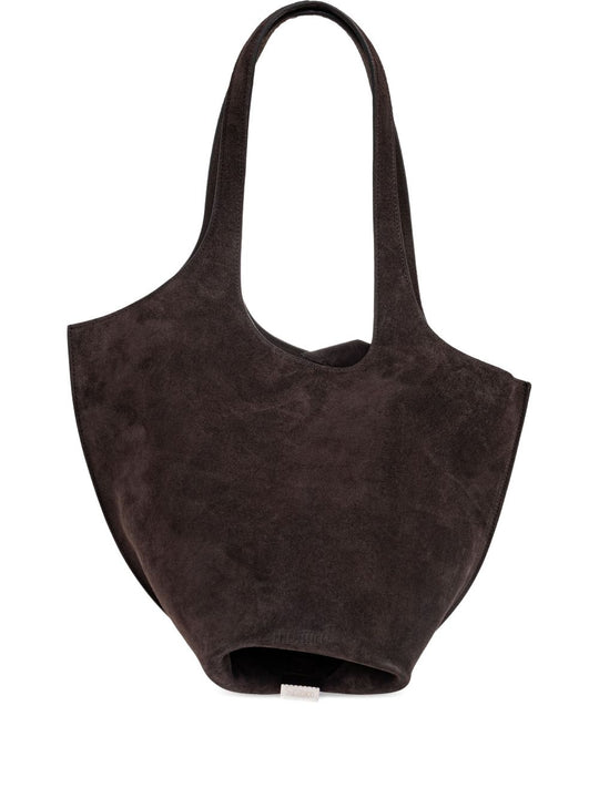 La Scoop Medium Leather Shoulder Bag