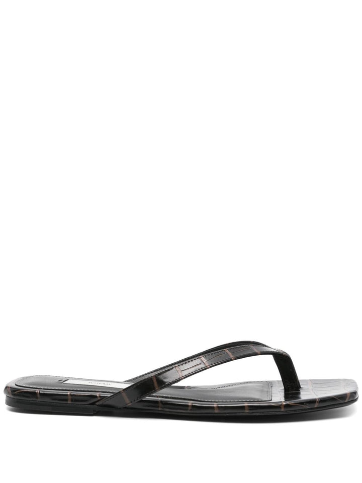 Toteme Pre Sandals - Marrone | 928037b012595fc90259bc79ca09ad4d1cc93d7c