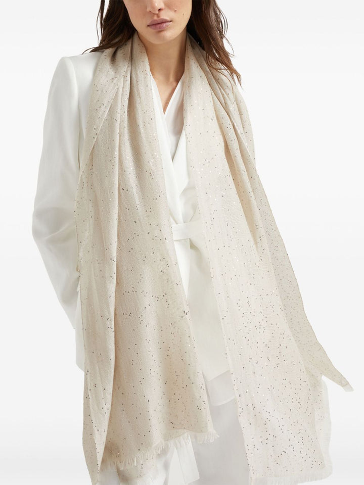 Brunello Cucinelli Scarfs - Light and natural | 30226f42f3c05017803a852f5fcbaf0747567639
