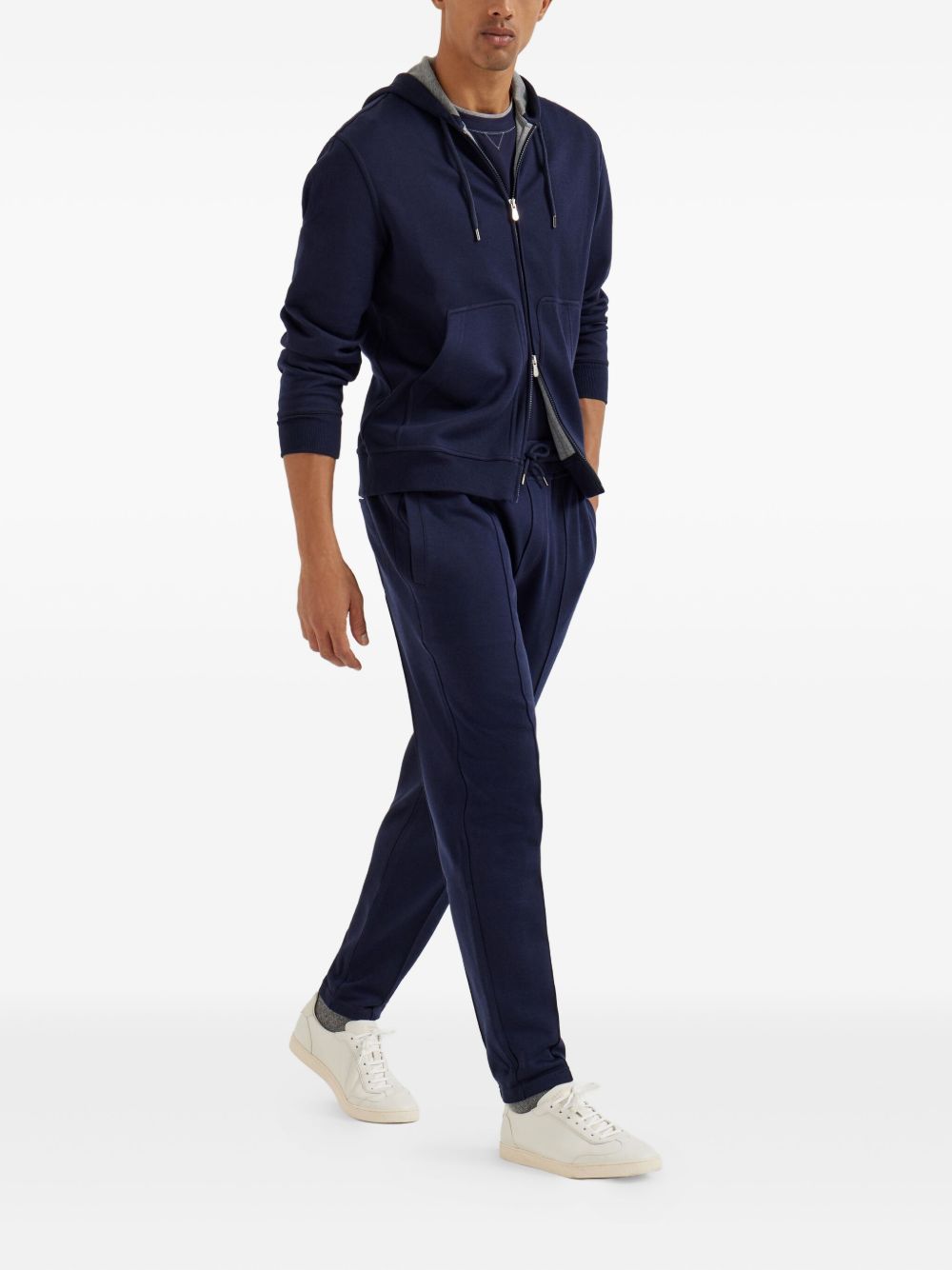 Brunello Cucinelli T-shirts and Polos - Blue and green | 8baa7893626febf3494d61c11caab554e1d10f89